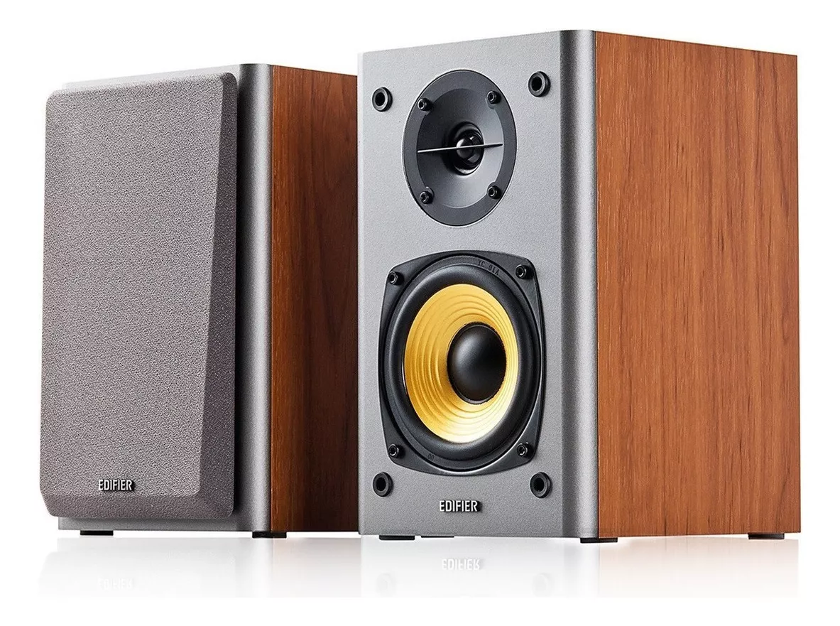 Monitor Estudio Edifier R1000t4 color Madera color Caf&eacute;
