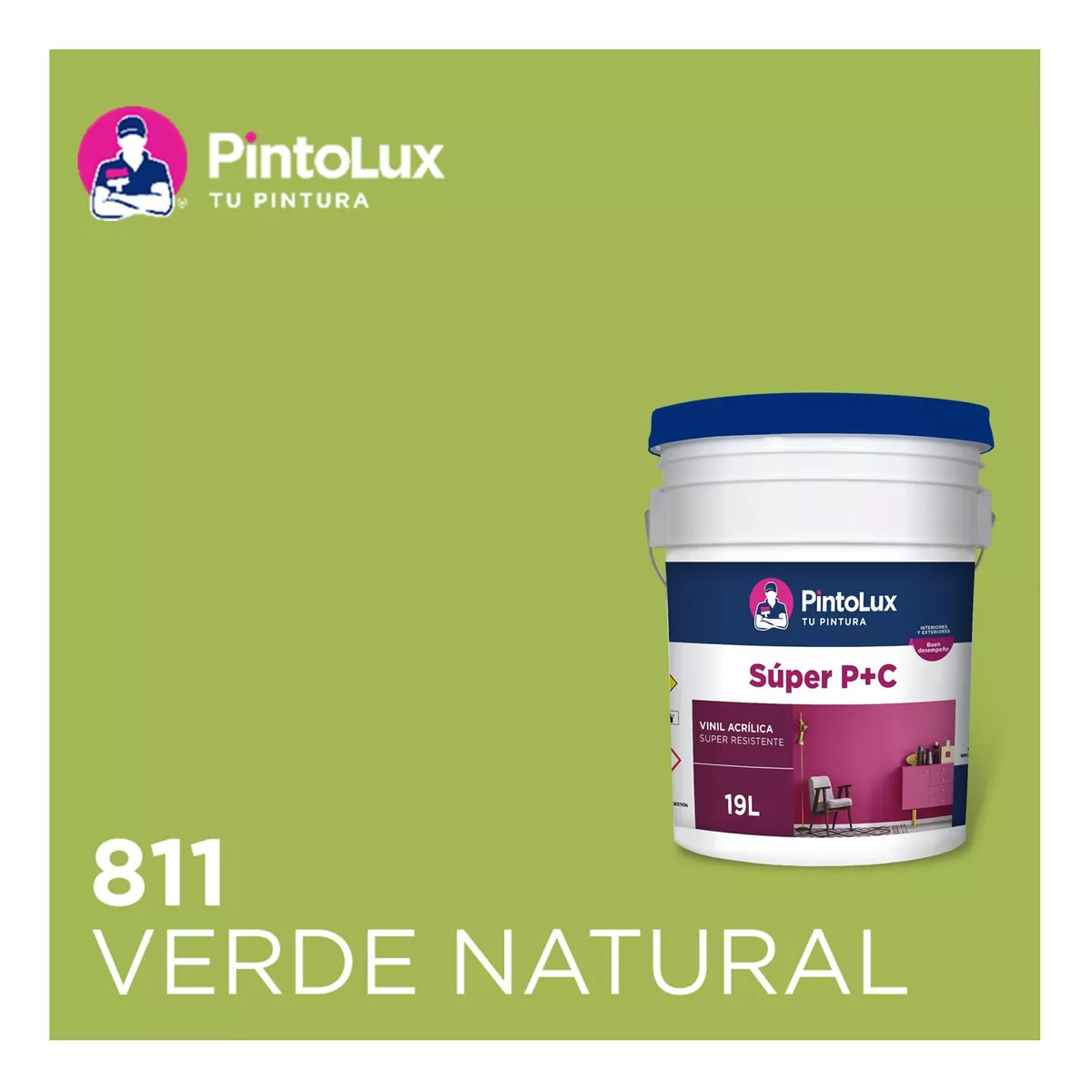 Pintura Pintolux Pc 19l Acrílica