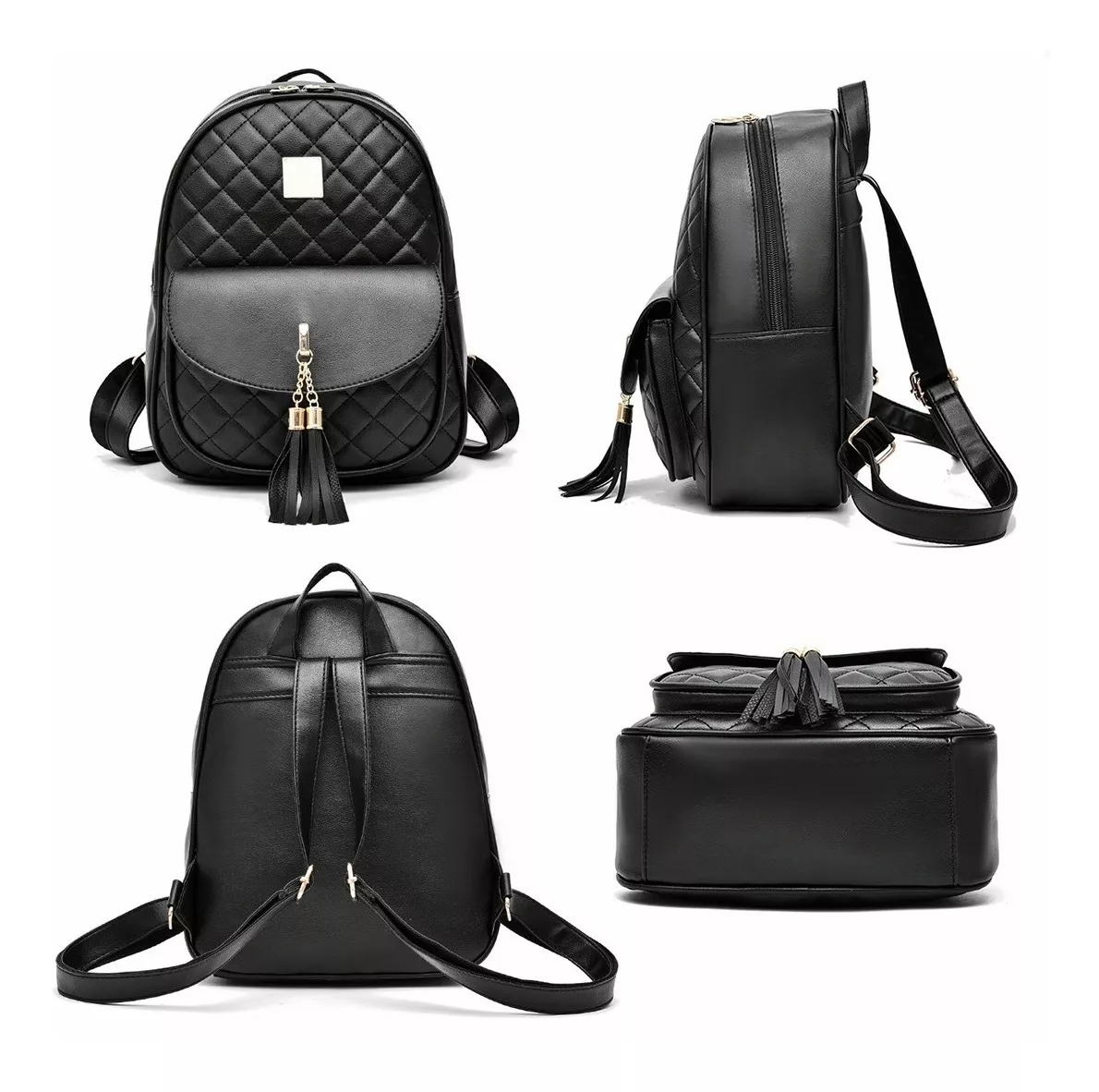 kit Mochila Moda Casual Bolso Impermeable Casual Para Mujer