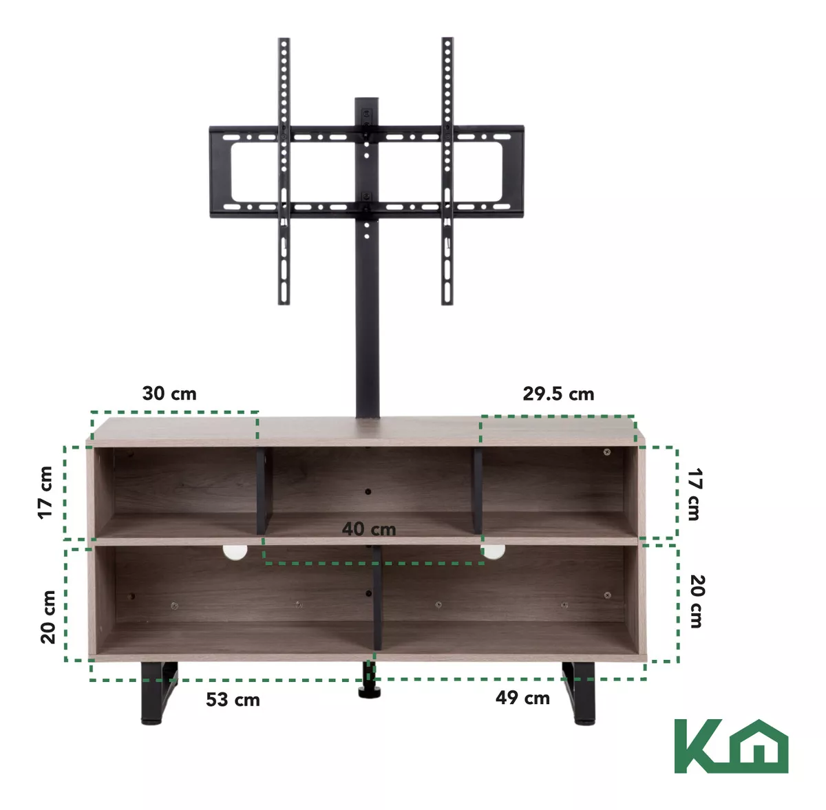 Centro De Entretenimiento De 32 A 65 Pulgadas Mueble Para Tv