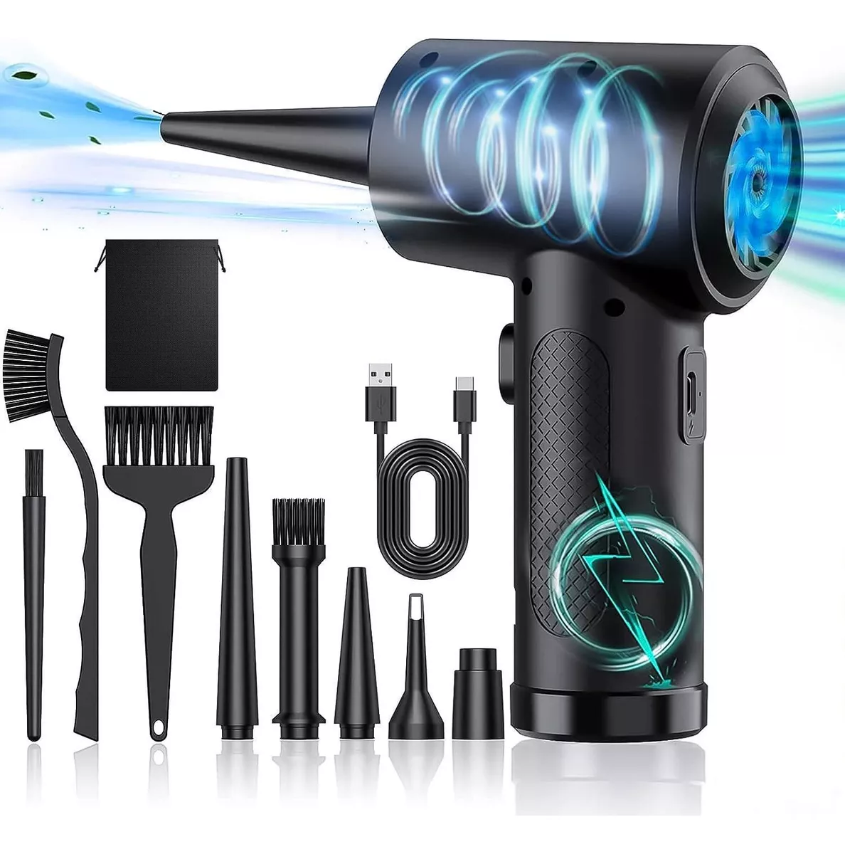 Kits Inal&aacute;mbricos De Limpieza De Aire Comprimido Para Pc Led