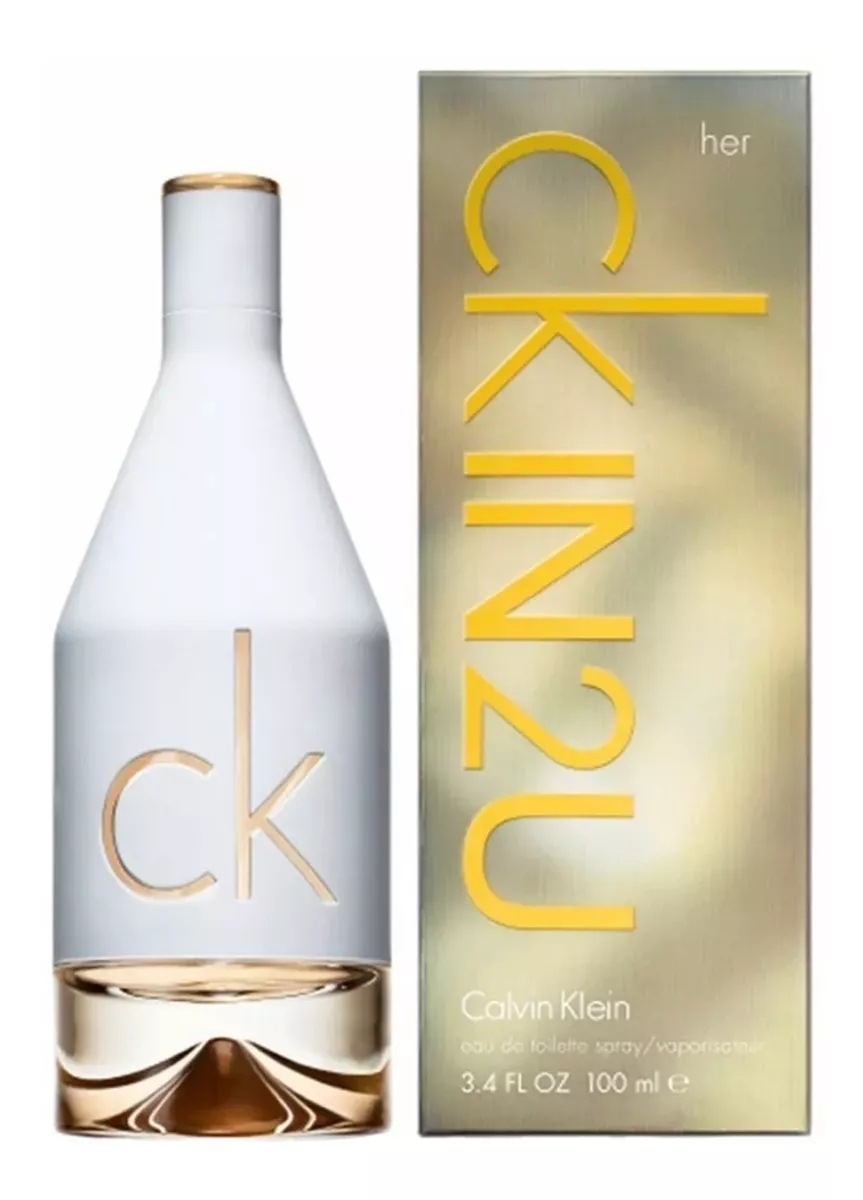Calvin Klein Perfume IN2U EDT Eau de toilette 100 ml para mujer