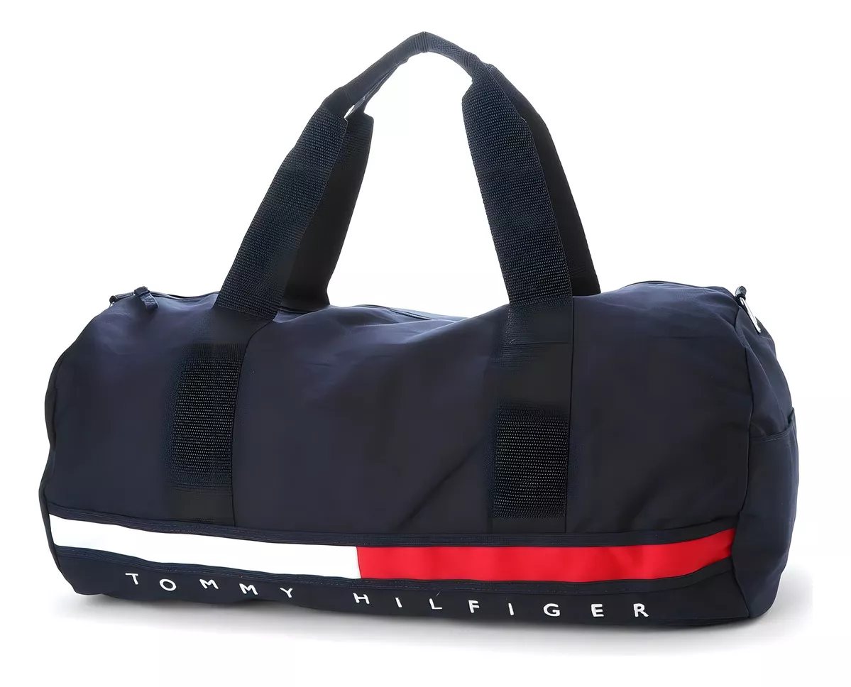 Bolsa Maleta De Mano Tommy Hilfiger Jeans 6176 color Azul marino
