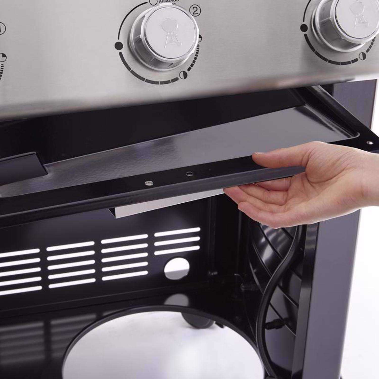Weber Spirit SP-335 3 Burner Liquid Propane Grill acero inoxidable