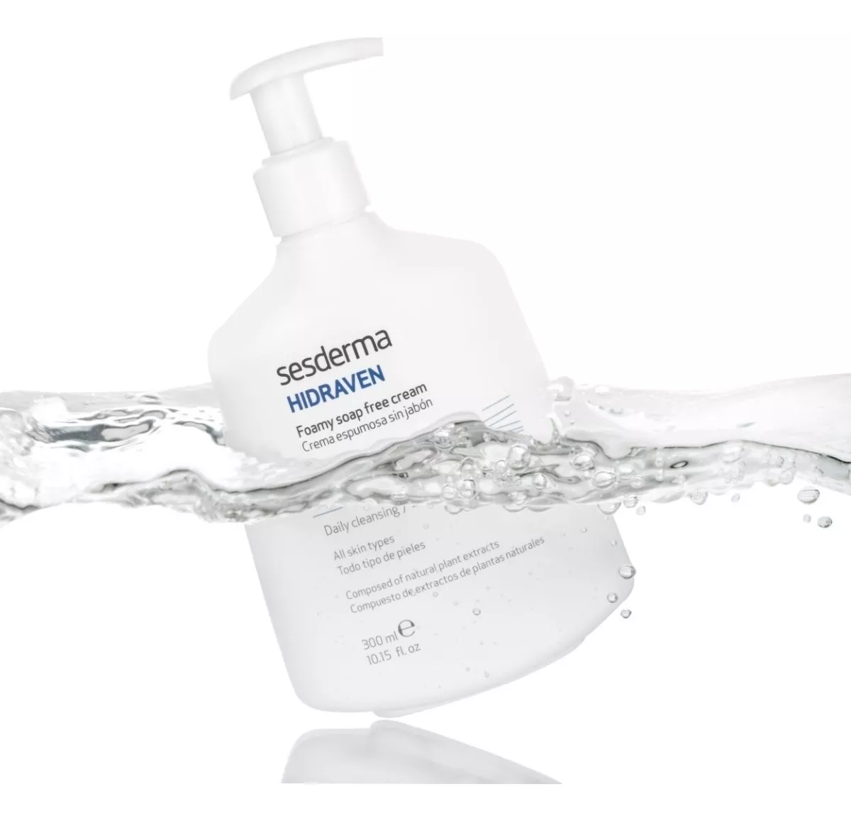 Hidraven Crema Espumosa Sin Jabon 300 Ml