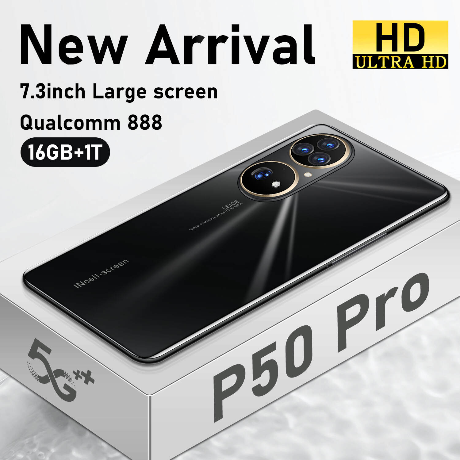 P50 Pro 5G Android 10.0 smartphone 16G+1TB Teléfono 7.3 Pulgadas P50 Pro Teléfono