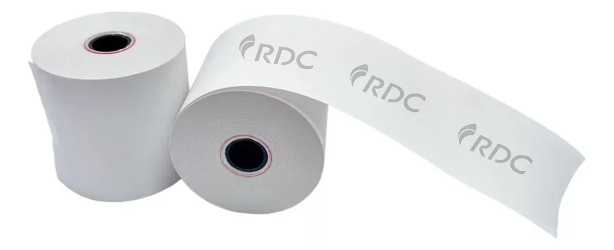 108 Rollos De Papel T&eacute;rmico 57x60mm Negro Impresora 57mm