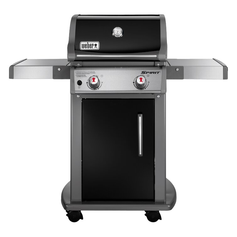 Weber Griddles E-210 Parrilla de gas propano de 2 quemadores con gabinete