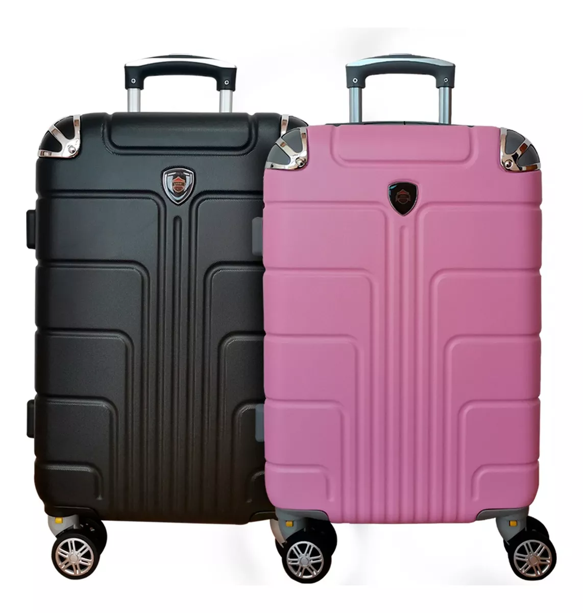 kit Viaje Maletas Avión 2pz 10kilos Ruedas 360 Set 20+20 Pul