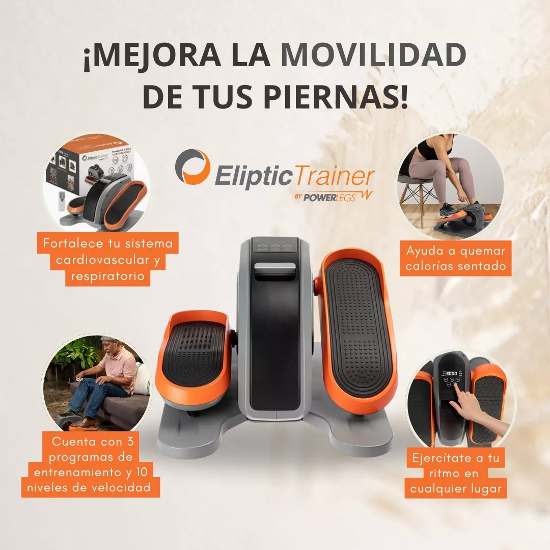 Eliptic Trainer Mini Elíptica Eléctrica + Cremas De Regalo