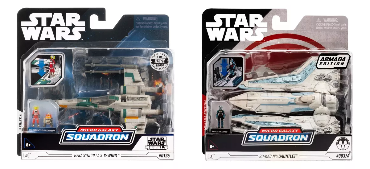 2pack Star Wars Micro Galaxy Squadron Hera Syndullas + Elige