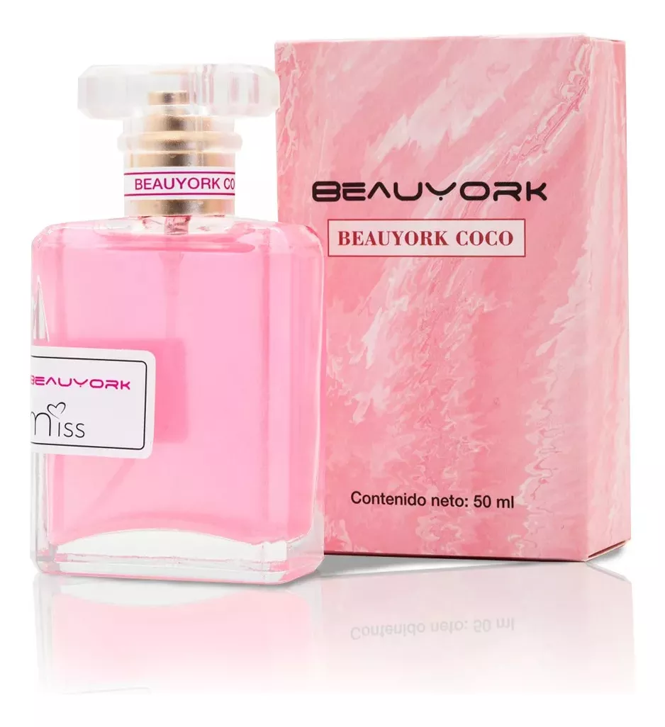 Perfumes De Mujer Dama Rosa Beauyork 50ML