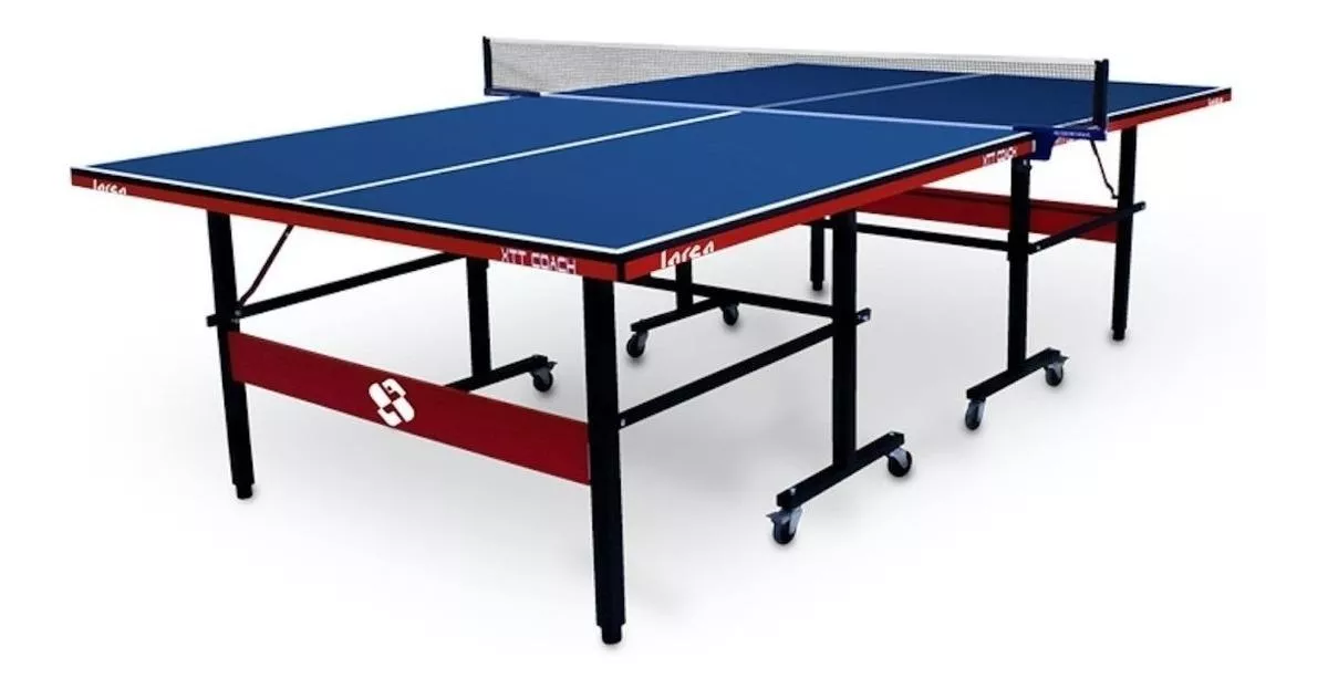 Mesa de ping pong Larca XTT Coach fabricada en MDF color azul