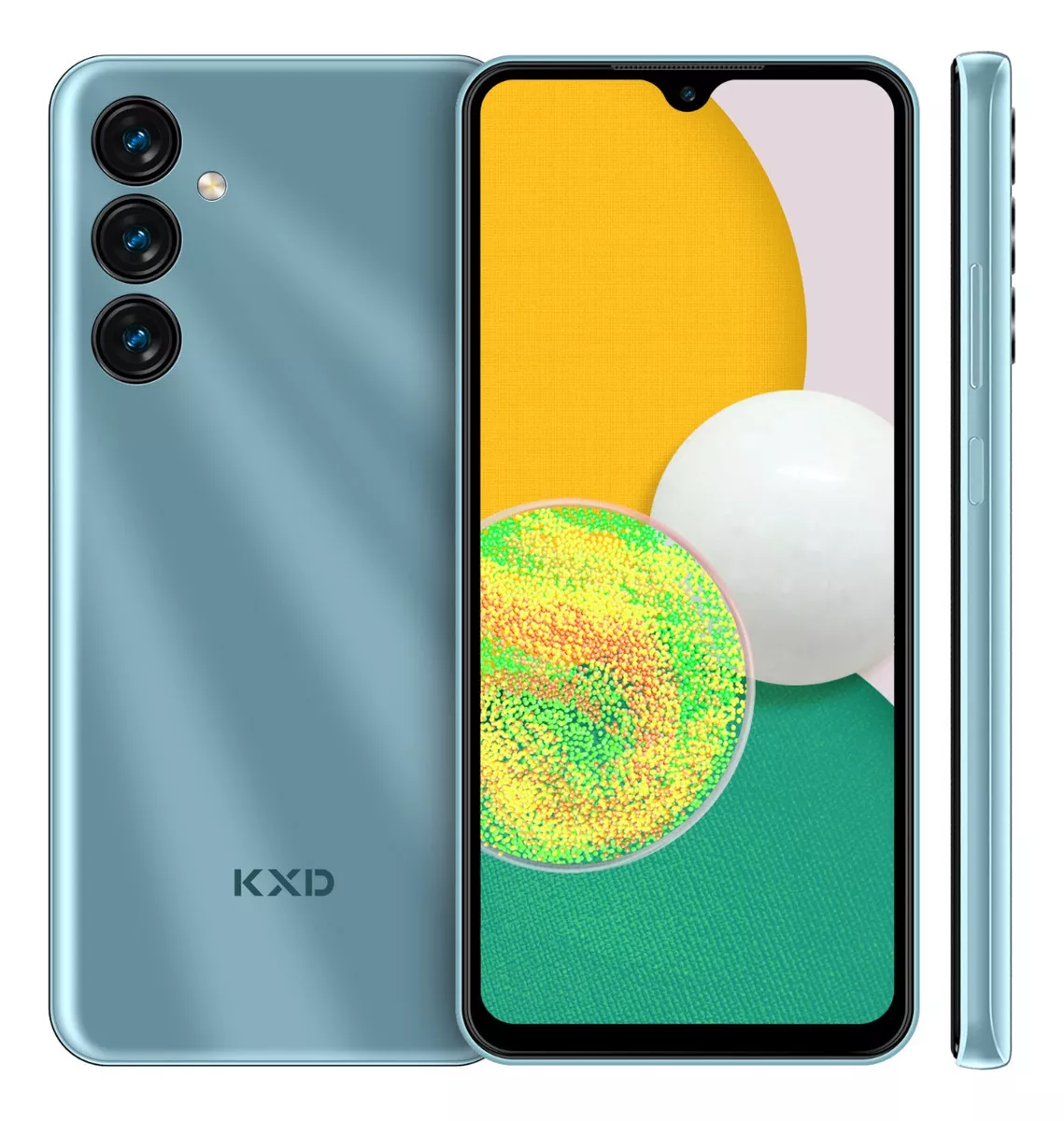 Celular Kxd A06 4gb Ram 64gb Rom 4500 Mah Dual Sim 4g/lte Android smartphone Octacore