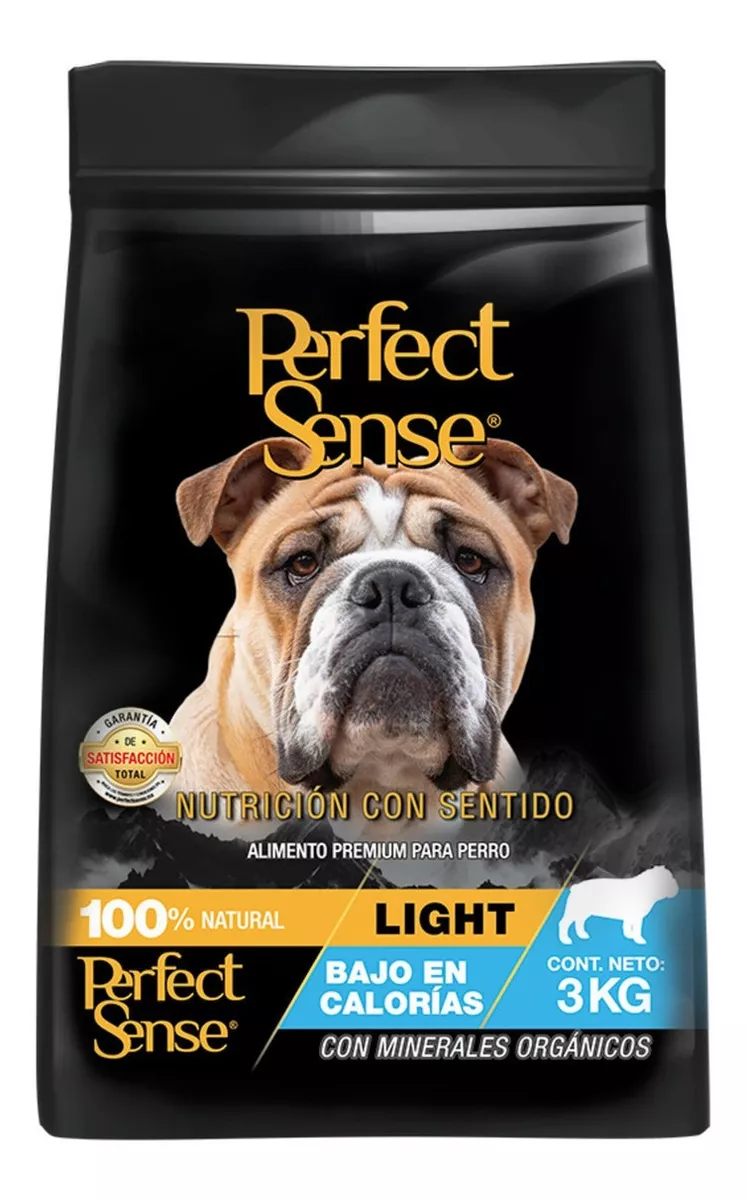 Alimento Perfect Sense Light para perro adulto todos los tama&ntilde;os sabor mix en bolsa de 8kg