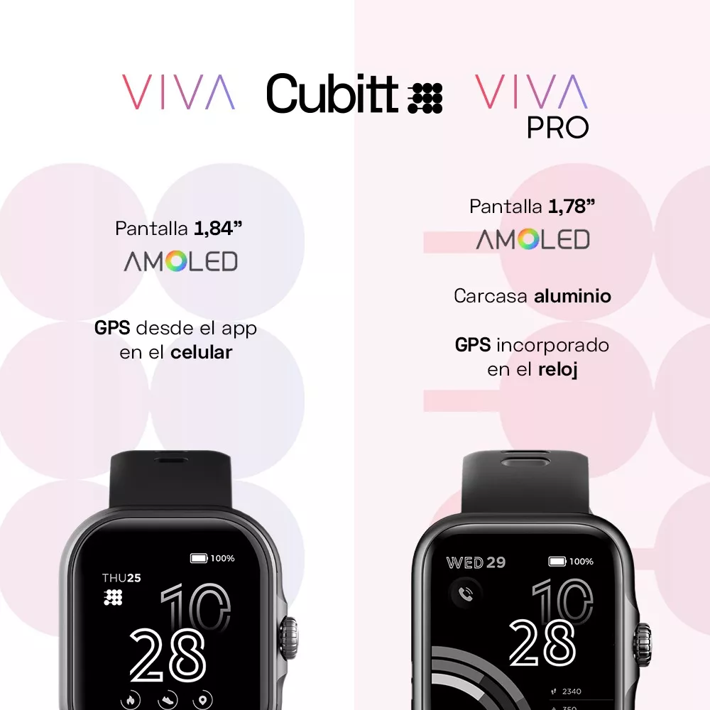 Smartwatch Reloj Inteligente Bluetooth Cubitt Viva Pro