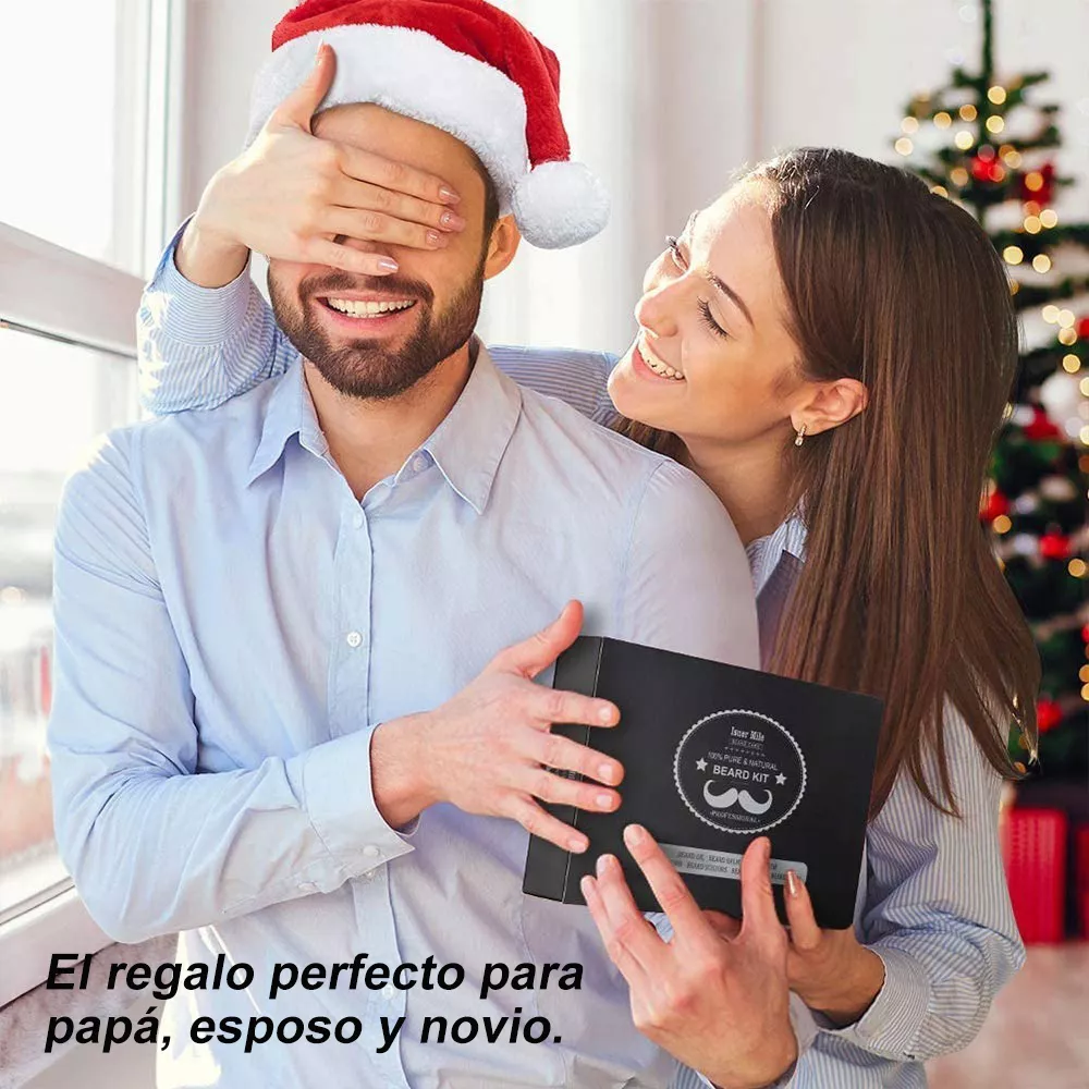 kit Barba Cuidado Para Hombres, Herramientas De Aseo 12pcs