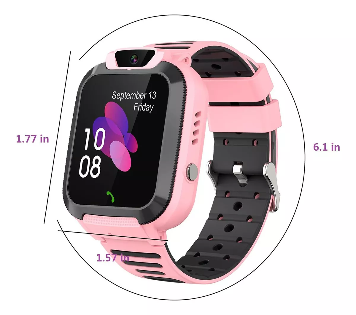Smartwatch Reloj Inteligente Impermeable Con Sos Para Niños