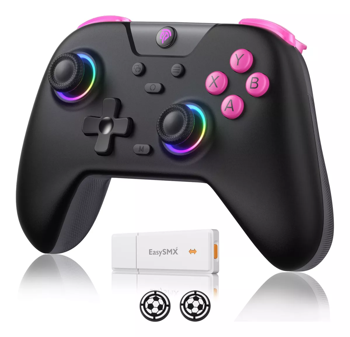 Easysmx X05 verde Control turbo Bluetooth Inalambrico Gamepad Para Nintendo Switch Pc Android iPhone Móvil,hall Joystick Y Hall Trigger,5 Niveles De Vibración Ajustable,Para Black Myth Wukong