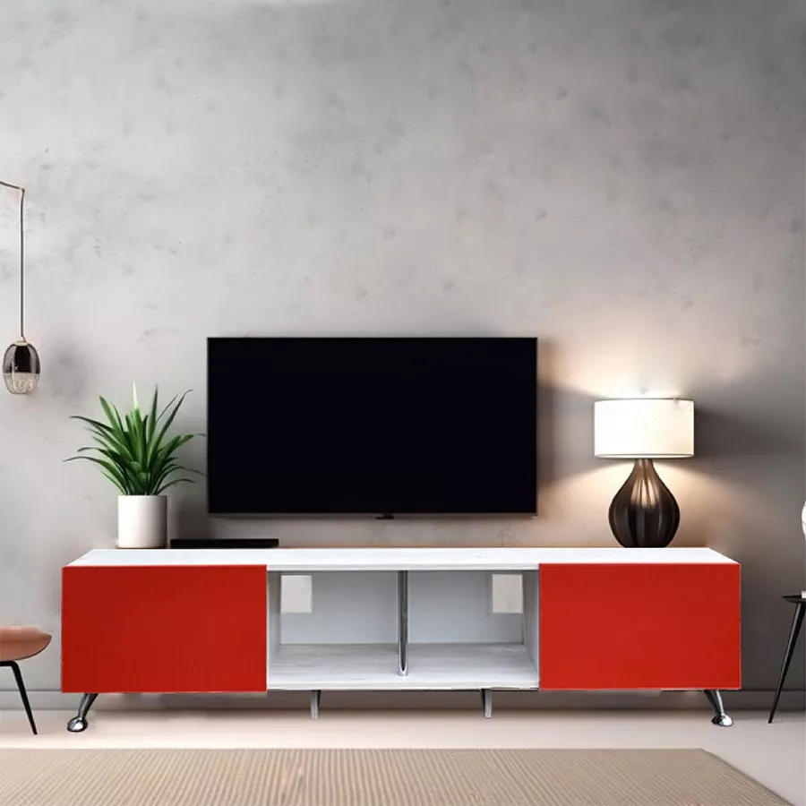 Centro De Entretenimiento Tv,hogare,london, Mueble Tv 90, Rg