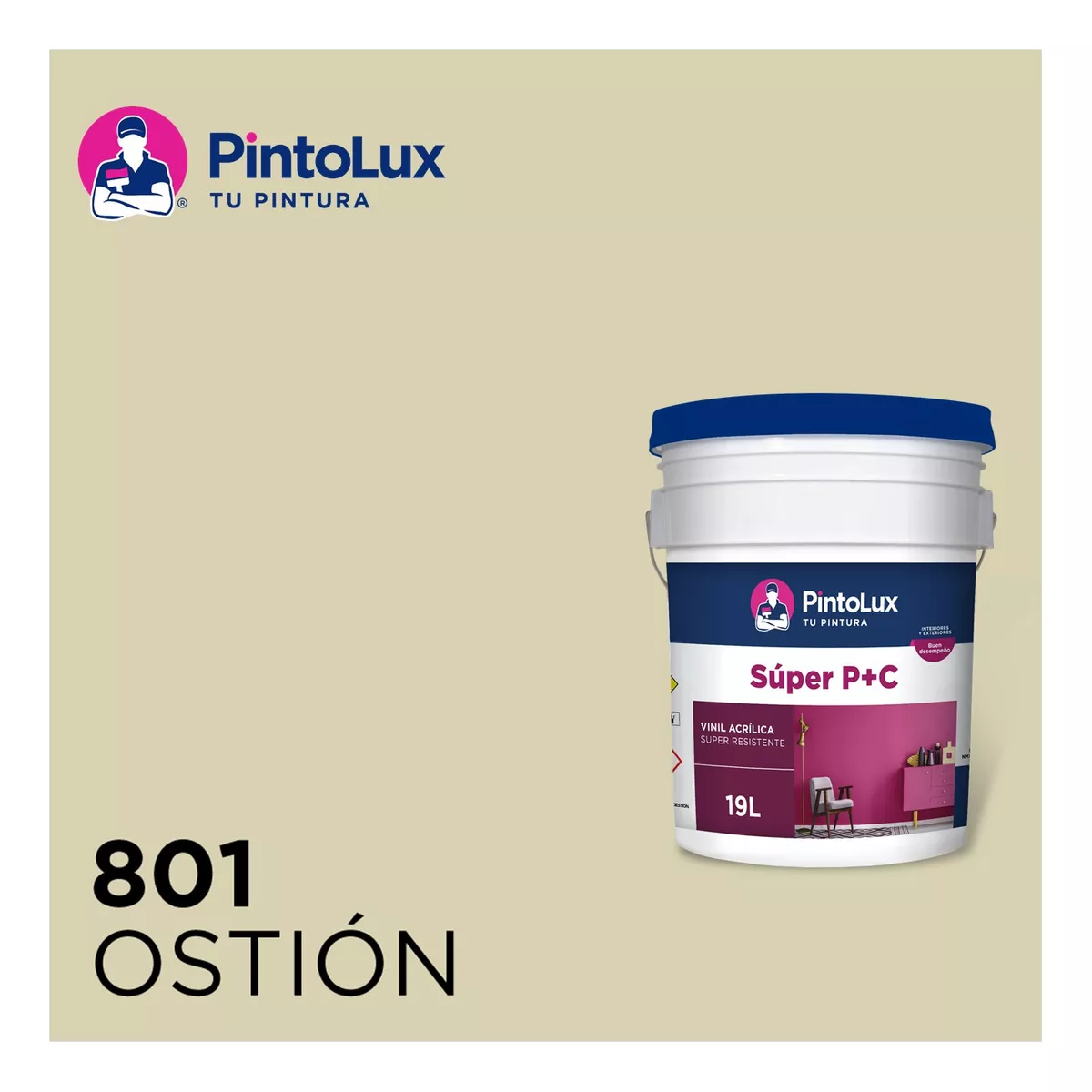 Pintura Pintolux Pc 19l Acrílica