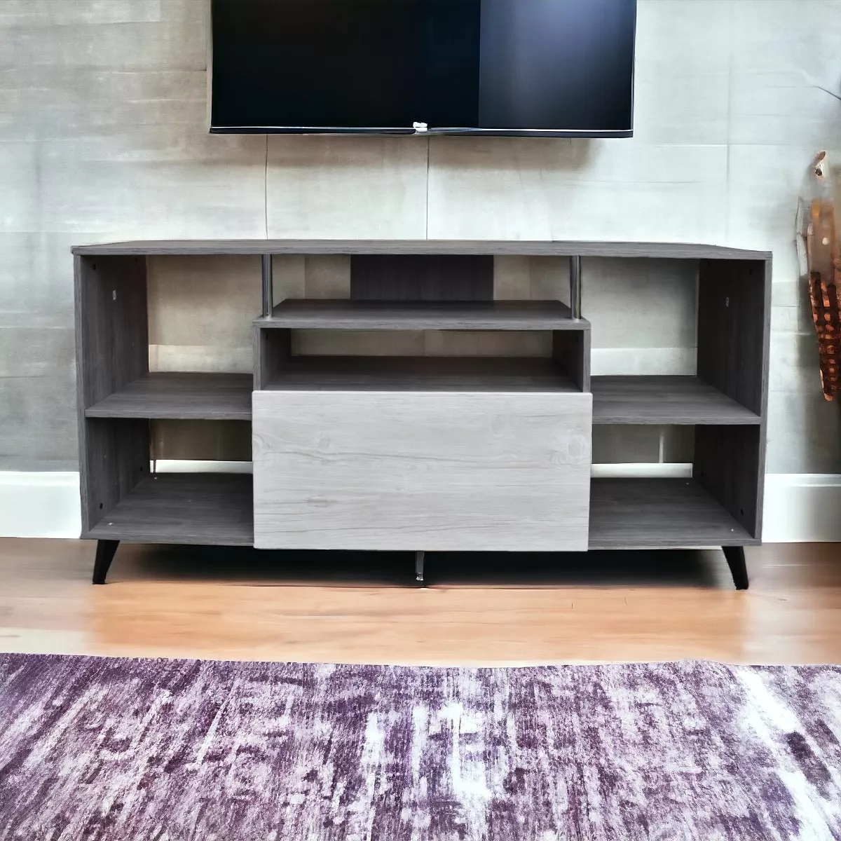 Centro De Entretenimiento Ibiza, Mueble Tv, 80 Alto, Hogare