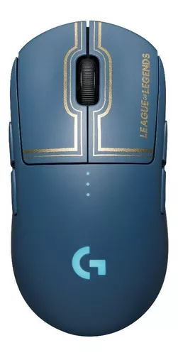 Mouse Logitech G Pro Hero Rgb Inalambrico League Of Legends color Azul