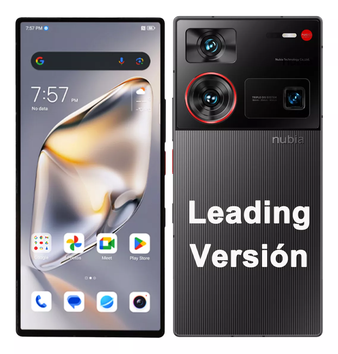 Nubia Z60 Ultra Leading Versión 12gb 256gb Teléfono Dual Sim 5g smartphone Snapdragon 8 Gen 3 Amoled 6.8'' Pantalla 6000mah Batería Nfc