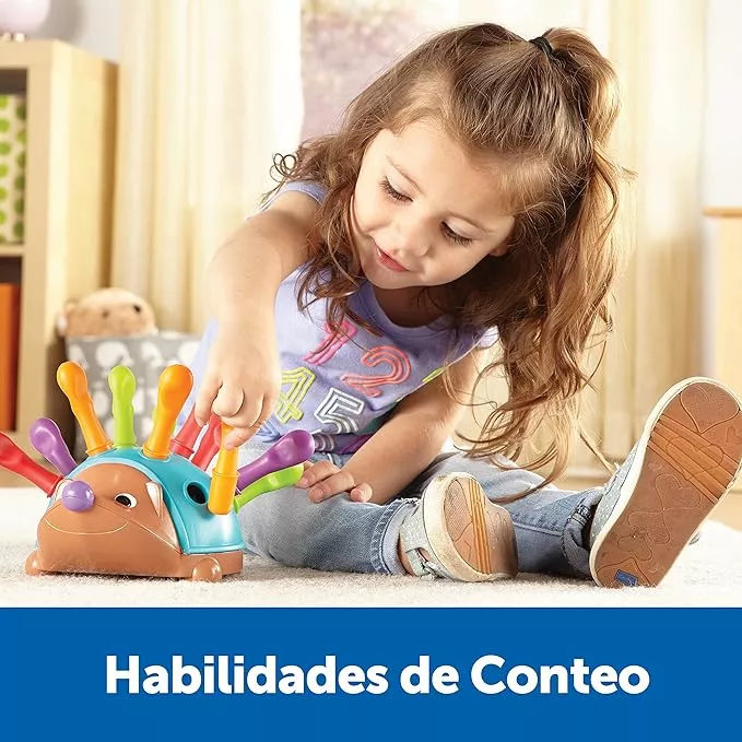Erizo De Juguete De Niños Fina Motricidad Educación Temprana