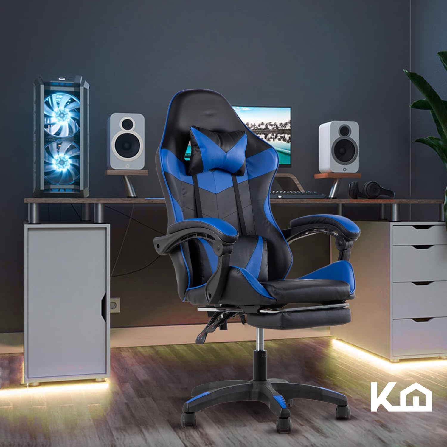 Kingshouse | Silla ergonómica reclinable para juegos