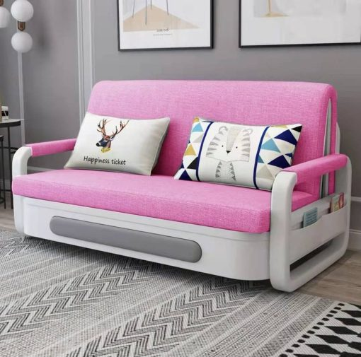 Sofá cama plegable multifuncional-ahorra espacio-lavable-látex suave
