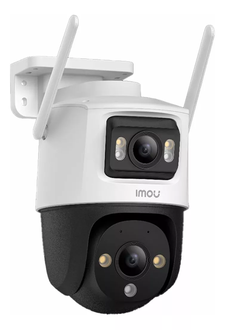 Imou C&aacute;mara De Seguridad Cruiser 6mp Ipc-s7xn-6m0wed Doble Lente Video A color 24/7 Imou Sense Alta Definici&oacute;n M&aacute;xima Protecci&oacute;n Ip66 Audio Bidireccional Detecci&oacute;n De Humanos Notificaciones
