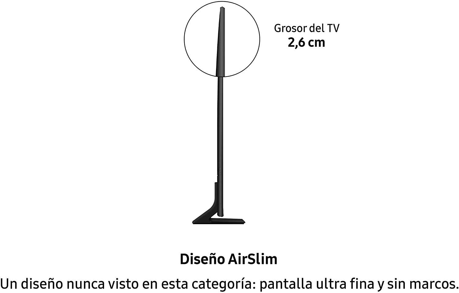 QLED 4K 2021 55Q70A-Smart TV de 65''/55