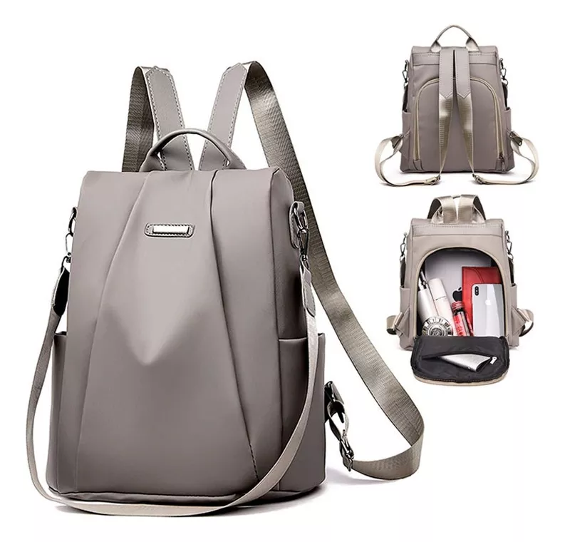 Mochila Mujer Bolsa Moda Casual Viaje Antirrobo Bolso