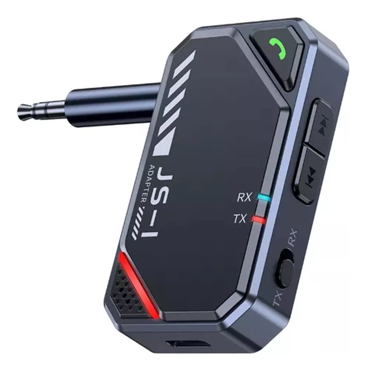 Domoko Receptor Bluetooth 5.4 Para Coche,bluetooth M&uacute;sica Audio Est&eacute;reo Adaptador Receptor,2en1 Transmisor&receptor Bluetooth Inal&aacute;mbrico Para Autom&oacute;vil,est&eacute;reo Dom&eacute;stico,auriculares,parlantes (js1)