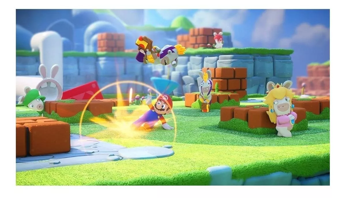 Mario Rabbids Kingdom Battle Nintendo Switch Físico Standard Edition