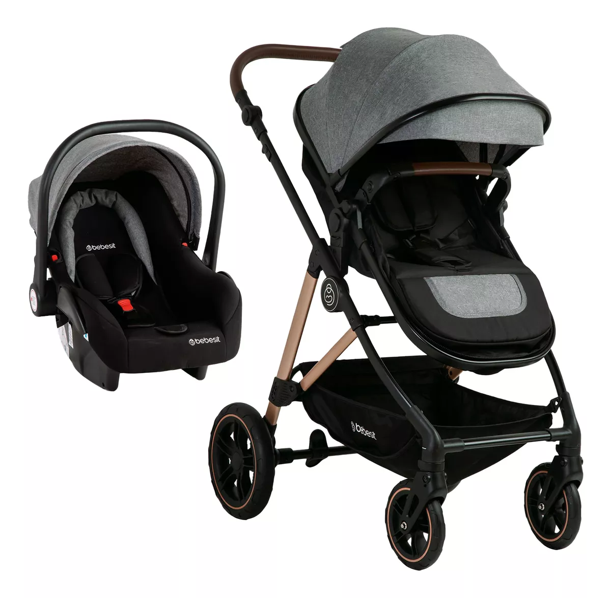 Travel System Bebesit Neo Carriola Infantil Silla De Coche