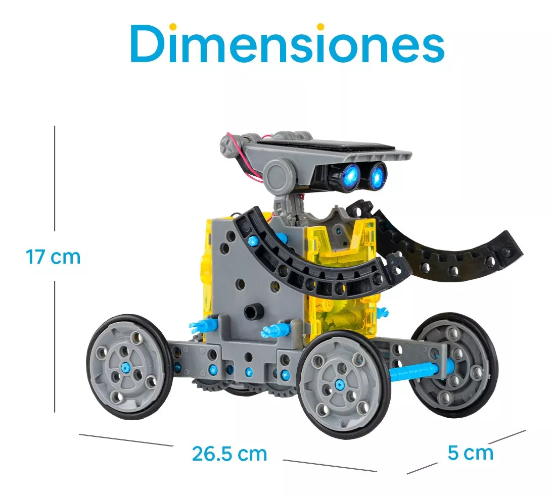 Robot De Juguete kit Solar Educativo Armable Para Niños