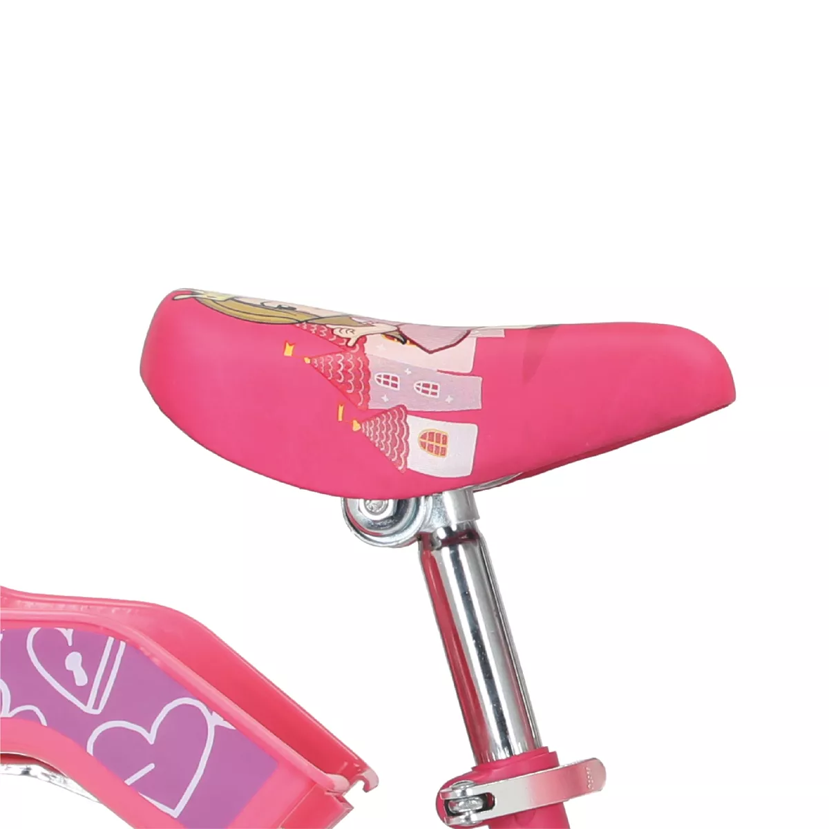 Bicicleta Infantil Peka R-12 Rosa Pastel.