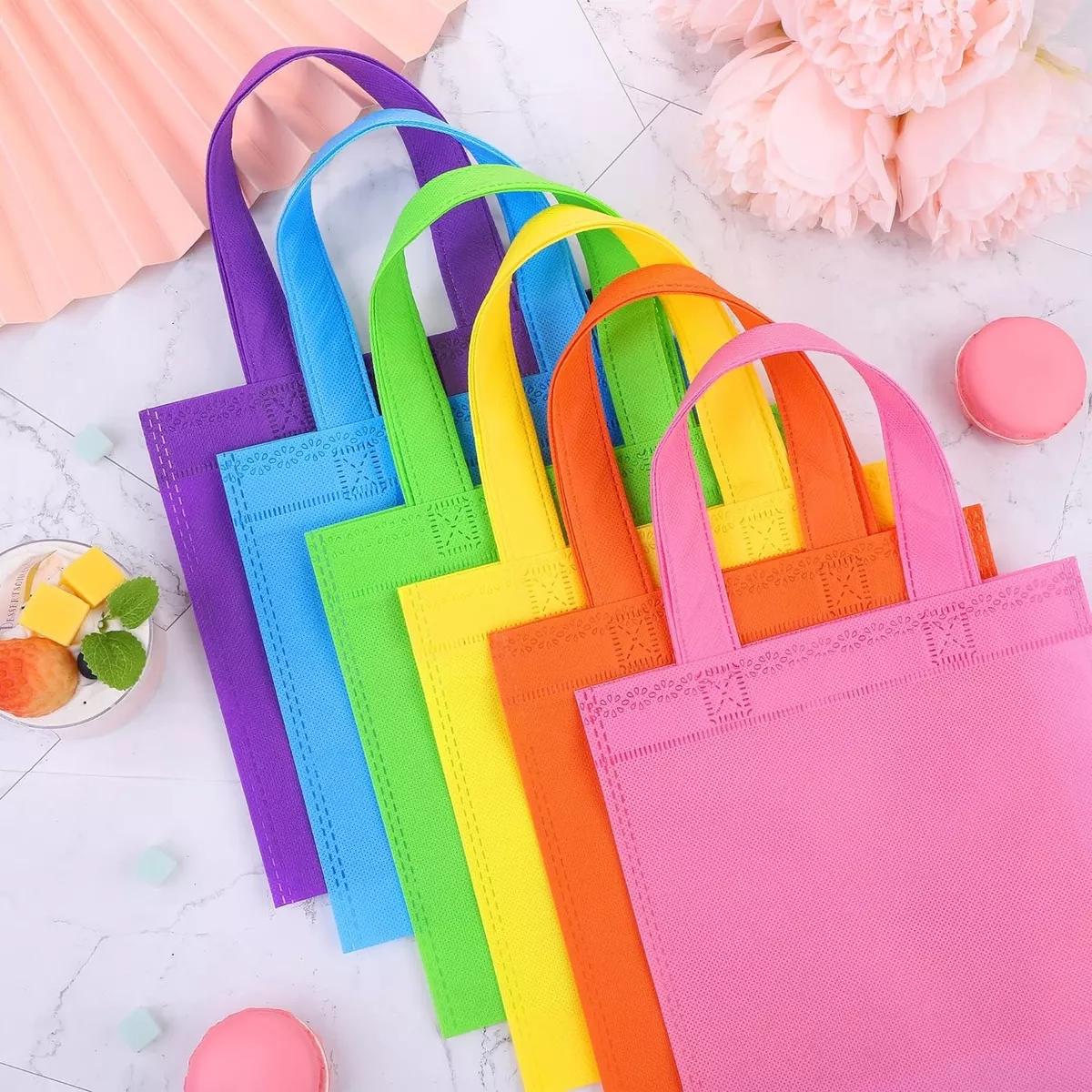 30 Bolsas Ecológicas Para Dulce Bolsas Tejidas 25x30cm