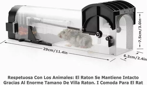 Trampas Para Ratas Ratones Efectivas Automática 2pcs