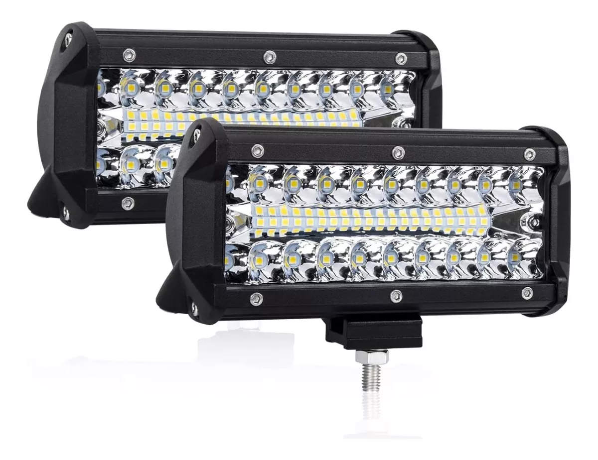 Luces Led Para Carro 7 Pulgadas 150w Barra Luz Led Moto 2pc