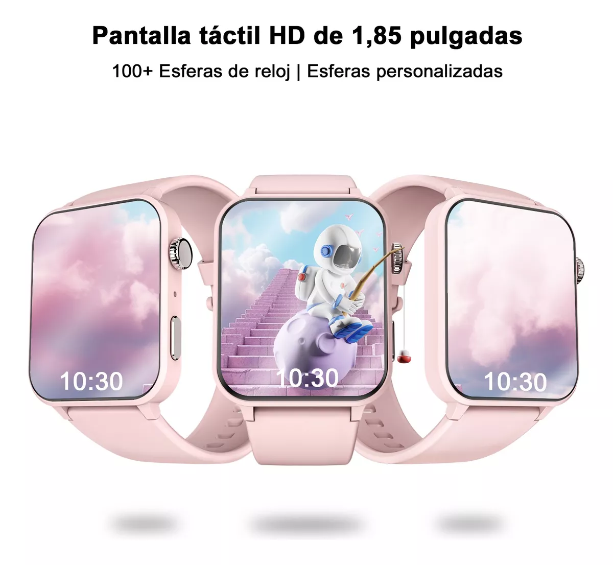 Reloj Inteligente Mujer, Smartwatch, Llamada, Asistente Voz
