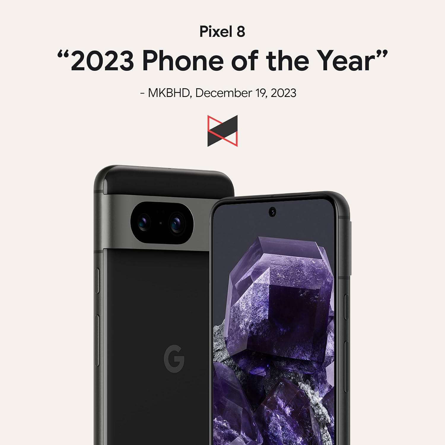 Google Pixel 8-Smartphone Android desbloqueado con cámara Pixel avanzada, batería de 24 horas y potente seguridad-Hazel-128 GB