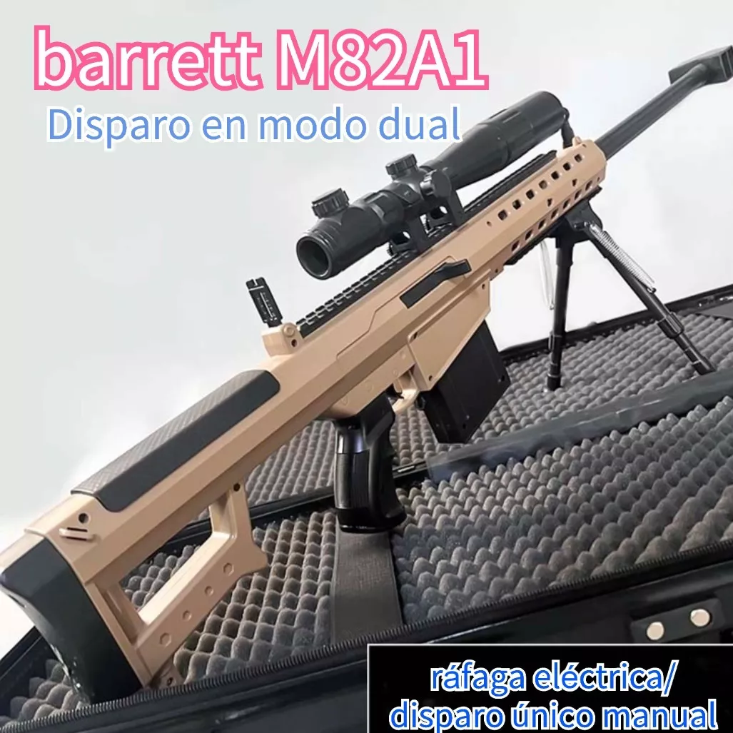 Pistola De Juguete Infantil De Bola De Hidrogel M82a1 110cm