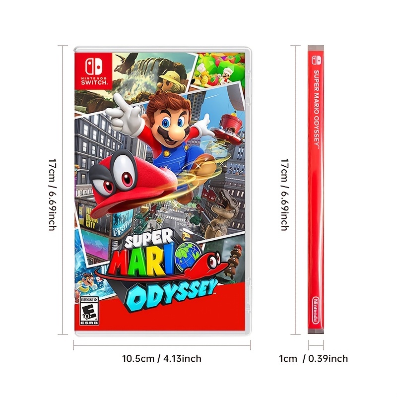 Super Mario Odyssey-Epic Adventure Platform Game-Family-Friendly, Multiplayer Option, Innovative Gameplay-Perfect para Nintendo Switch Gamers