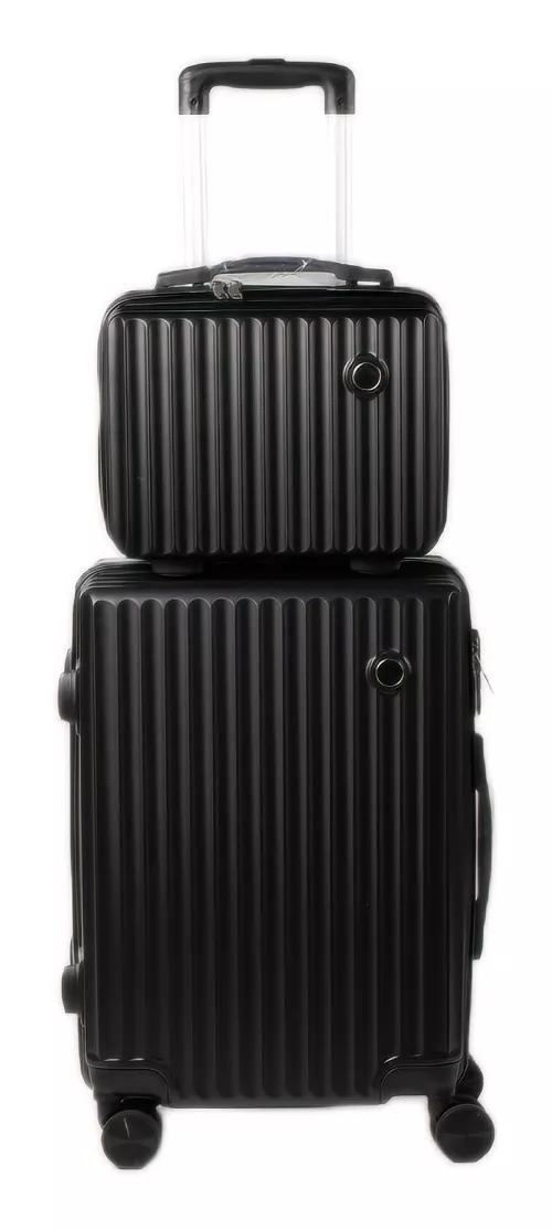 Set Maletas Rígidas kit Viaje Mano Avion 20in 4 Ruedas 360°