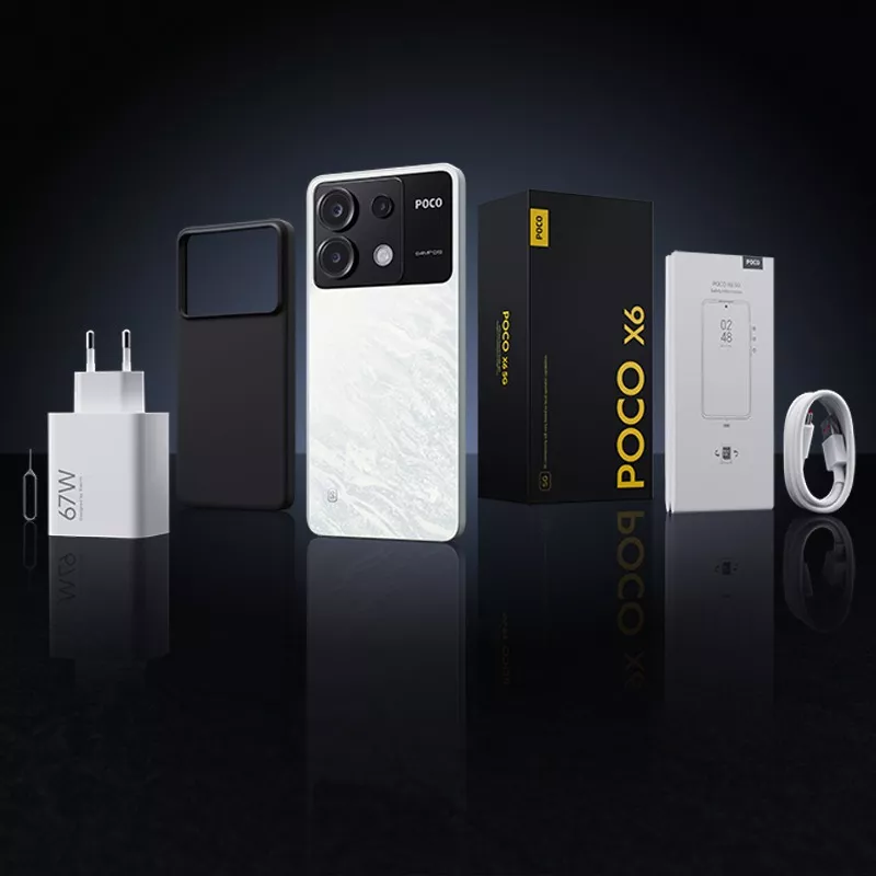 Celular Xiaomi Poco X6 5g Dual Sim 256gb Global 8gb Ram Snapdragone 7s Gen2 Nfc 6.67'' 120hz 5100mah 64mp Ois