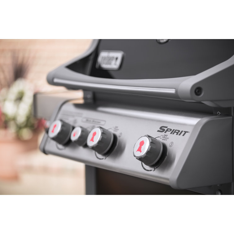 Weber Spirit E-330 Propano líquido, negro
