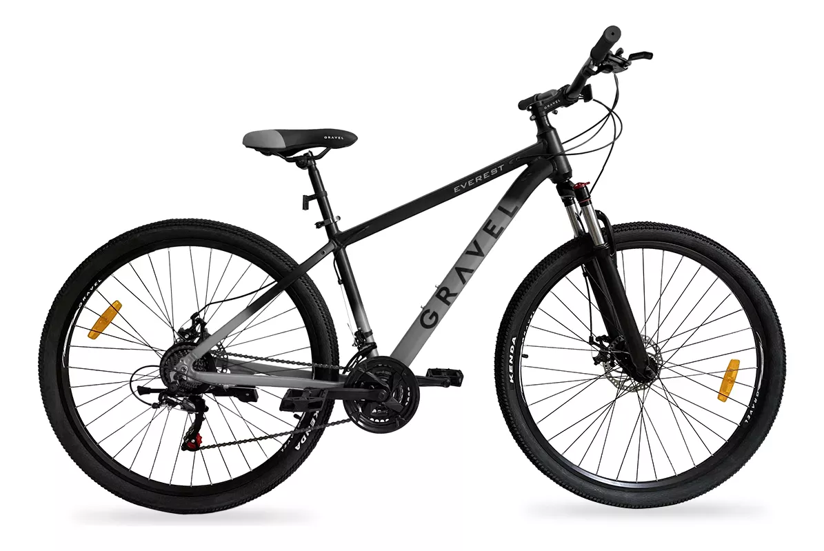 Mountain Bike Gravel Everest R29 21v Disco Shimano color Gris Tamaño del cuadro S